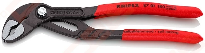 Replės "Cobra" 125mm (87 01 125, KNIPEX)