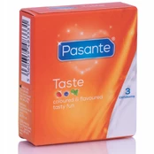 Prezervatyvai PASANTE TASTE 3 vnt kaina