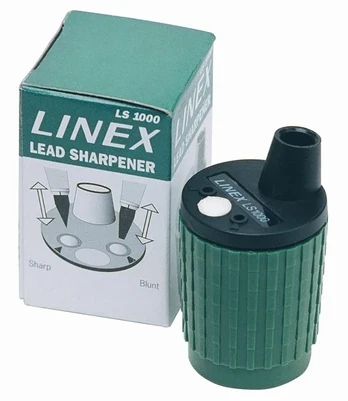 Linex LS 1000 manual pencil sharpener, juodas and žalias (100412091)