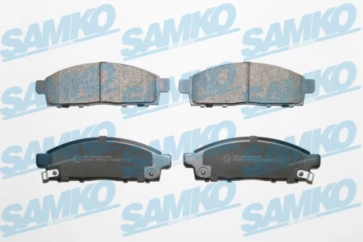 Stabdžių trinkelių rinkinys, diskinis stabdys SAMKO 5SP1533