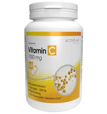 ActivLab Vitamin C 1000mg, 60 kaps