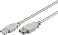 Kabelis USB Goobay USB-A - 0.3 m Pilka (68621)