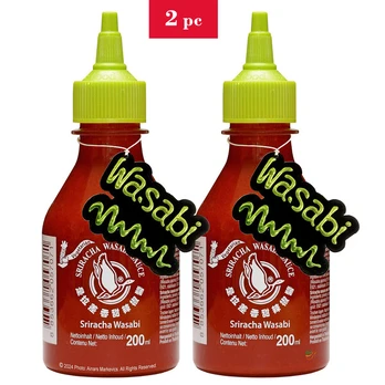 Sriracha Wasabi aštrus padažas, Flying Goose Brand, 2x200ml.