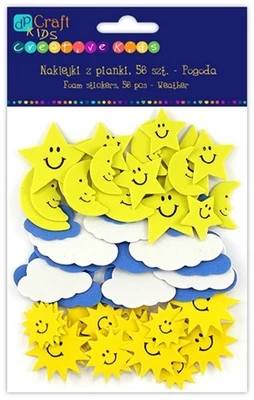Lipdukas DallPrint Sky, 56 vnt.