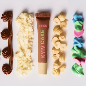 Lipss Lipper Lip Gloss Kyiv Cake – lūpų blizgesys