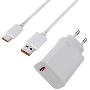 Greitas įkroviklis 120W + laidas Xiaomi Xiaomi Redmi Note 15 Pro Plus 5G Phonillico®