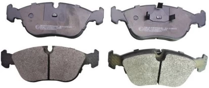 Stabdžių trinkelių rinkinys, diskinis stabdys DENCKERMANN B110810 kaina