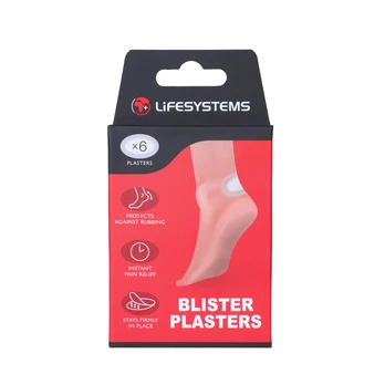 Lifesystems Blister Plasters Pūslelinės pleistrai, 6 vnt.