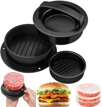 Presavimo forma mėsainiams, 3in1