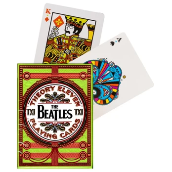 Theory11 The Beatles Žaidimo Kortos (Žalios)