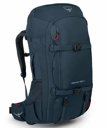 Kuprinė Osprey Farpoint Trek 55 Muted Space Blue, mėlyna
