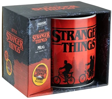Paladone Stranger Things - XL Mug (550ml) and Sticker