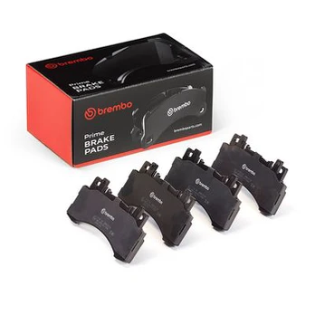 stabdžių trinkelių rinkinys, diskinis stabdys BREMBO P 50 182