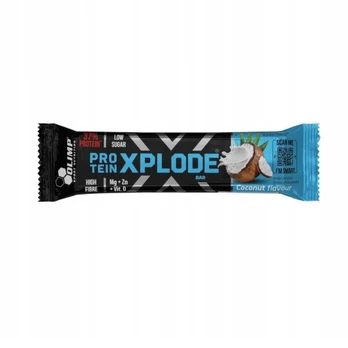 Olimp Protein Xplode Bar 40 g. - Double chocolate skonis