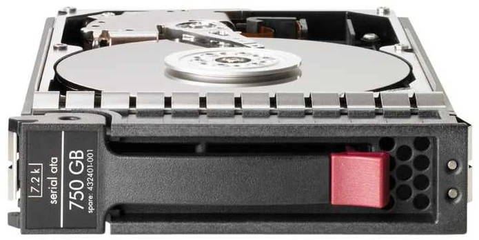 Hewlett Packard (HP) HDD 750GB 3.5 7.2K SATA **Refurbished** (Atnaujinta)