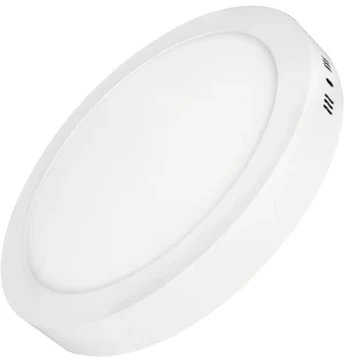 6W LED paviršinė panelė, balta, 4500K