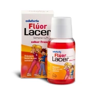 Lacer™ Fluoride 0,2 Braškių skalavimo skystis 100 ml kaina