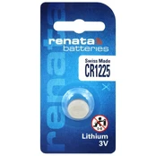 Renata CR1225 baterijos 1 vnt. kaina