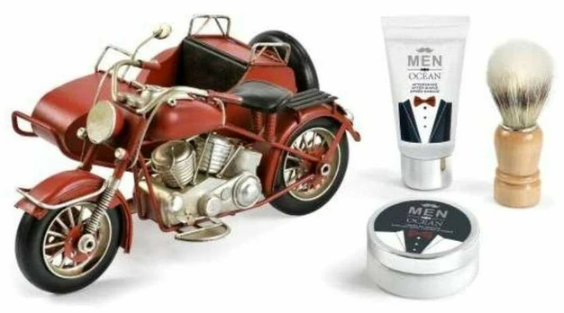 LORENAY SET BAÑO MOTO CON SIDECAR