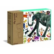 Dėlionė Clementoni My Puzzle Animals kaina