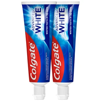 Colgate Advanced White Whitening Toothpaste 2 x 75 ml 75ml Unisex