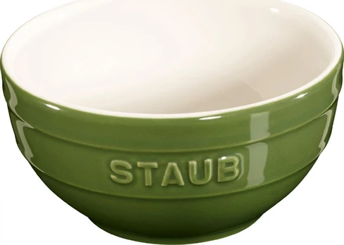 Miska okrągła Staub - 12 cm, Žalias