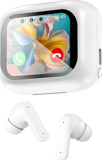 Techly Belaidis „Bluetooth“ triukšmą slopinantis ANC LCD ekranas ausyse