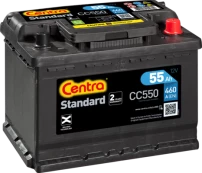 Starterio akumuliatorius CENTRA CC550 kaina
