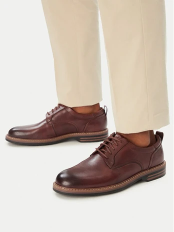 Clarks Pusbačiai Aldwin2 Derby 26320300 Ruda