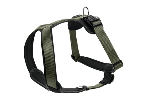 Hunter Neoprene Green/Black Šuns petnešos