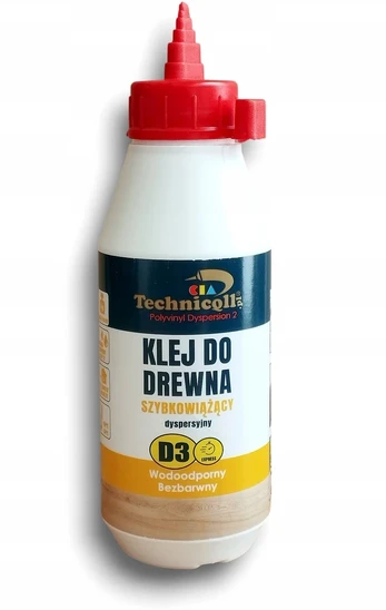 Technicqll Greitai rišantys klijai medienai D3 500ML