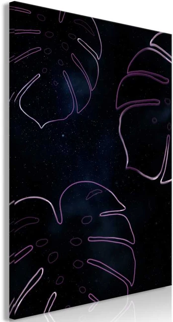 Artgeist Paveikslas - Galactic Monstera (1 Part) Vertical