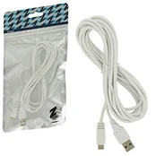ZedLabz 3M USB Charge Cable White WiiU