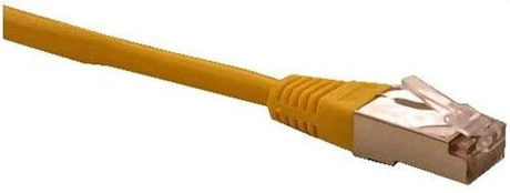 DATACOM PATCH CABLE FTP CAT5E 0,5m Geltonas ekranuotas