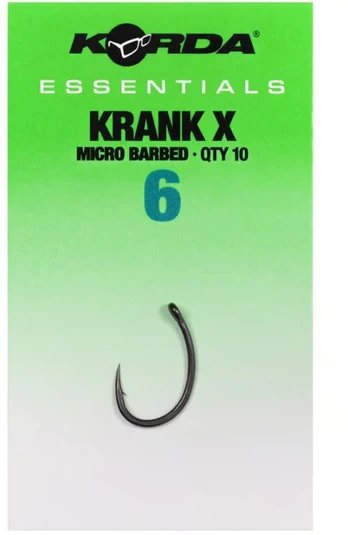Kabliukai Korda Essentials Krank X Barbed