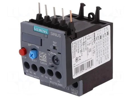 Siemens Überlastrelais SIRIUS 3RU2 0.9...1.25 A (3RU21160KB0)
