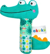 Pliušinis barškutis Crocodile. A0644 kaina