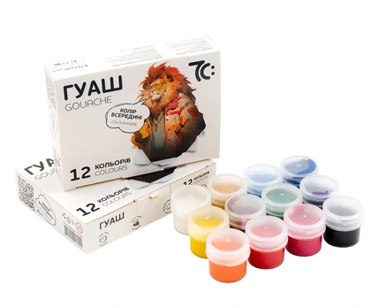 Guašas 7C, 12 vnt. po 16 ml