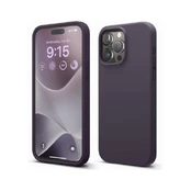 "Soft Silicone Case iPhone 15 Pro" Violet kaina