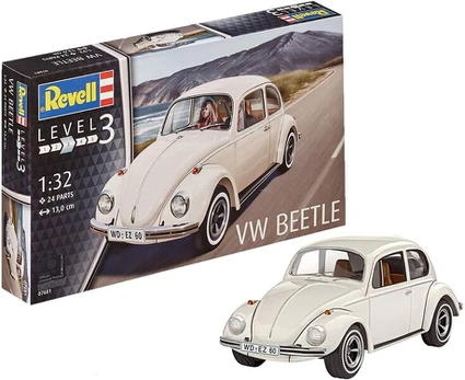Revell Vw Beetle modelis, 1:32 mastelis, 13 cm