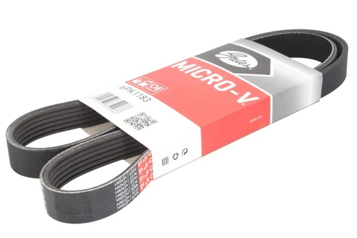 V formos rumbuoti diržai GATES 6PK1183