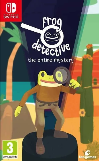 Fangamer Frog Varlių detektyvas – visa paslaptis – „Nintendo Switch“.
