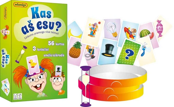 Žaidimas "Kas aš esu?"