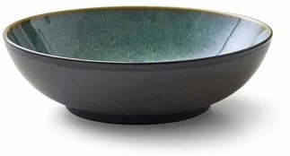 BITZ salotų dubuo, 24 x 6 cm, juodas/žalias