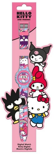 Kids Licensing Hello Kitty and Friends digital watch