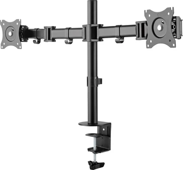 InLine® Desktop Bracket for 2x TFT/LCD/LED iki 68cm 27" max. 2x 8kg