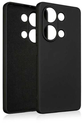 Beline Dėklas Silicone Poco M6 Pro 4G juoda /juodas
