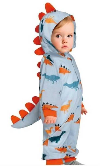 Fiesta Dinosaur baby jumpsuit