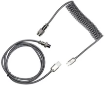 Klaviatūros laidas Royal Kludge Coiled Aviator Cable, pilka kaina