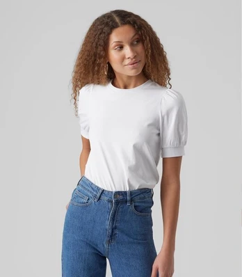 Vero Moda marškinėliai moterims 10275520*04, balti